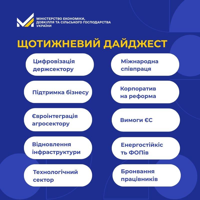 Щотижневий дайджест