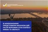 В Мінекономіки представили механізм дій після ворожих атак бізнесу Києва та області