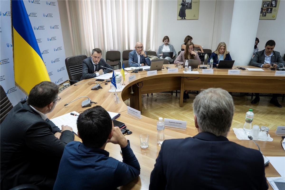 Міністр економіки, довкілля та сільського господарства України Олексій Соболев зустрівся з делегацією Генерального директорату Європейської Комісії з питань розширення та східного сусідства