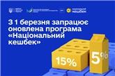Уряд оновив програму «Національний кешбек»: з 1 березня запрацює диференційований кешбек 5% і 15%