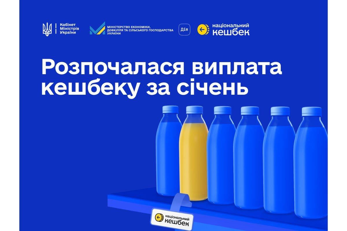 Українці почнуть отримувати кешбек за січень вже з 27 березня
