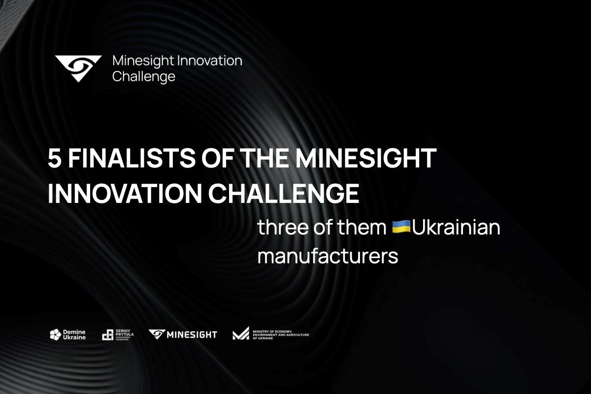 Five finalists of the Minesight Innovation Challenge