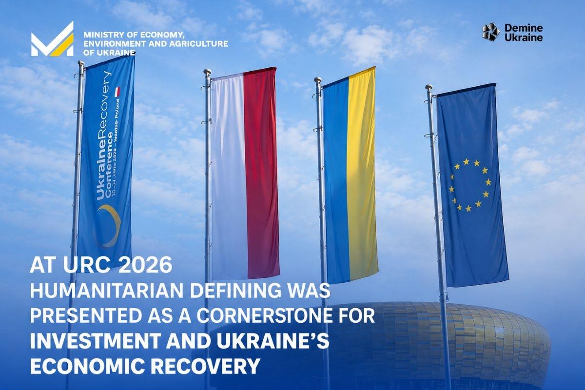 На URC 2026 гуманітарне розмінування представили як необхідну передумову інвестицій та економічного відновлення України
