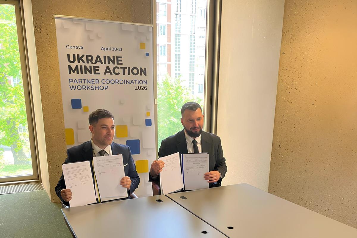 Мінекономіки та виробник машин розмінування DOK-ING підписали меморандум про співпрацю