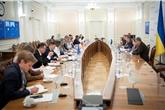 Minister Oleksii Sobolev and Chair of the Supervisory Board of JSC NNEGC Energoatom Rumina Velshi met with G7 Ambassadors