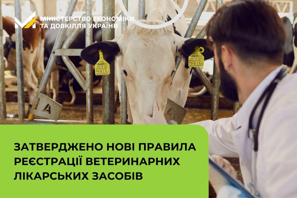 Затверджено нові правила реєстрації ветеринарних лікарських засобів 